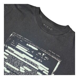 Cloak Men's Medium Redacted Graphic T Shirt Markiplier Jacksepticeye Black
